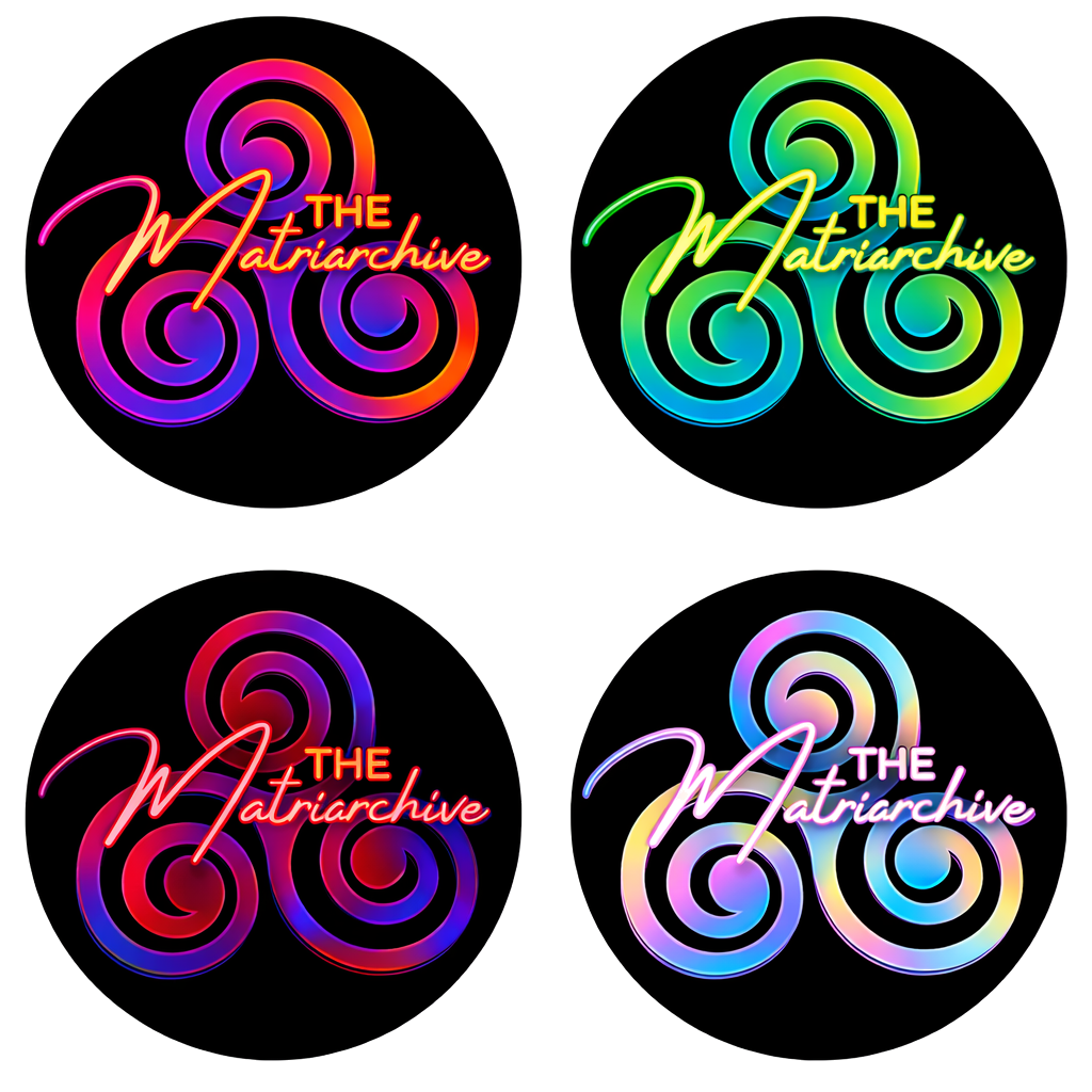 Color logo studies for The Matriarchive
